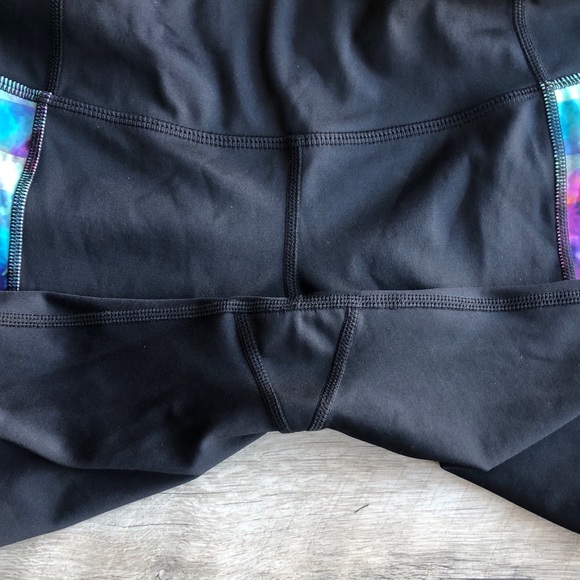 Athleta Floral And Mesh Leggings - Picture 8 of 10